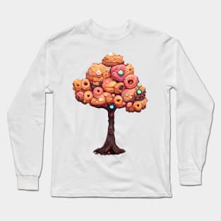 Donut Tree #1 by dozydonut Long Sleeve T-Shirt